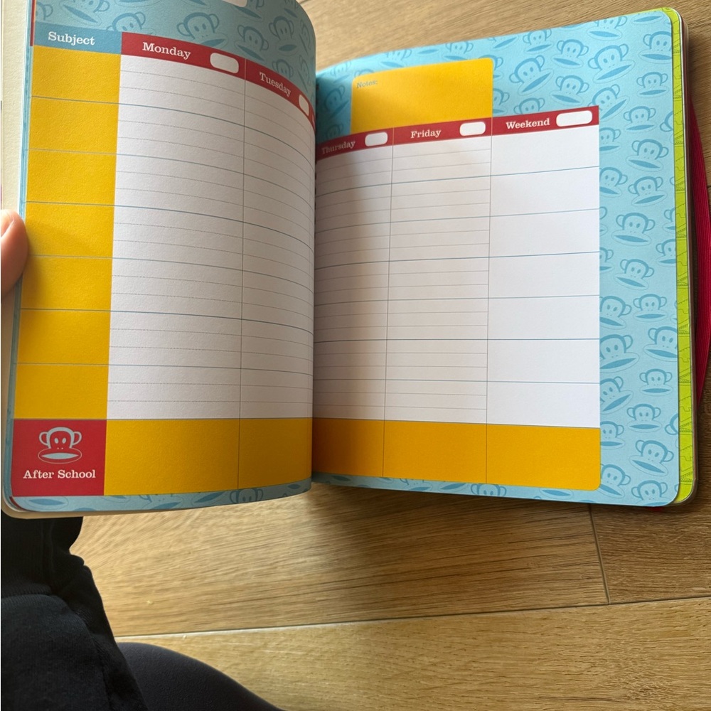 Vintage Paul Frank Julius School Planner - Picture 5 of 7